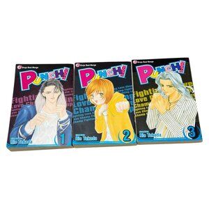 Punch Rie Takada Lot 3 Graphic Novel Vol 1 Viz  Manga Book PB